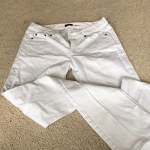 J Crew matchstick white 28R Jeans
